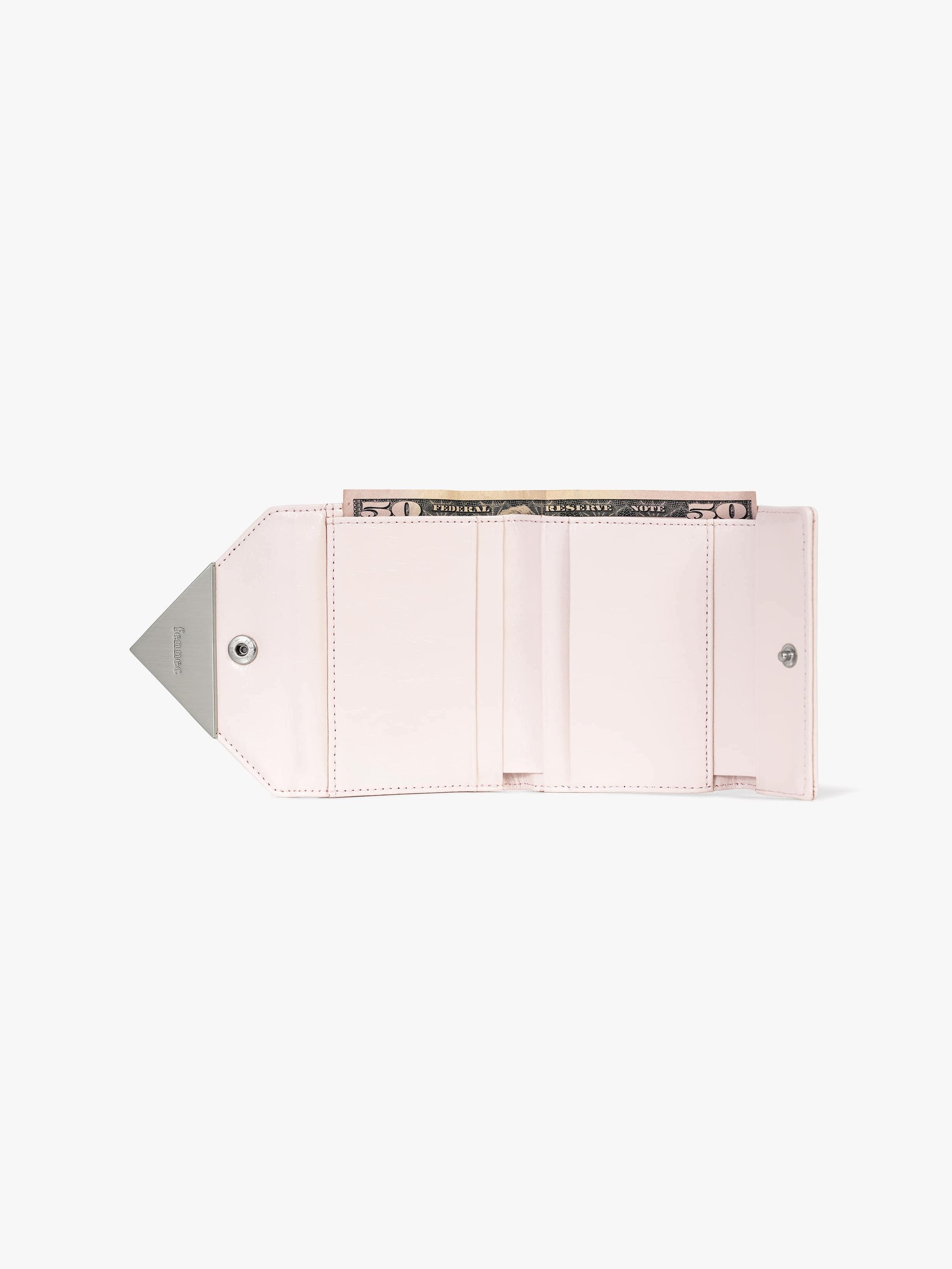 [Fennec] Crinkle Triangle Doco Wallet_4