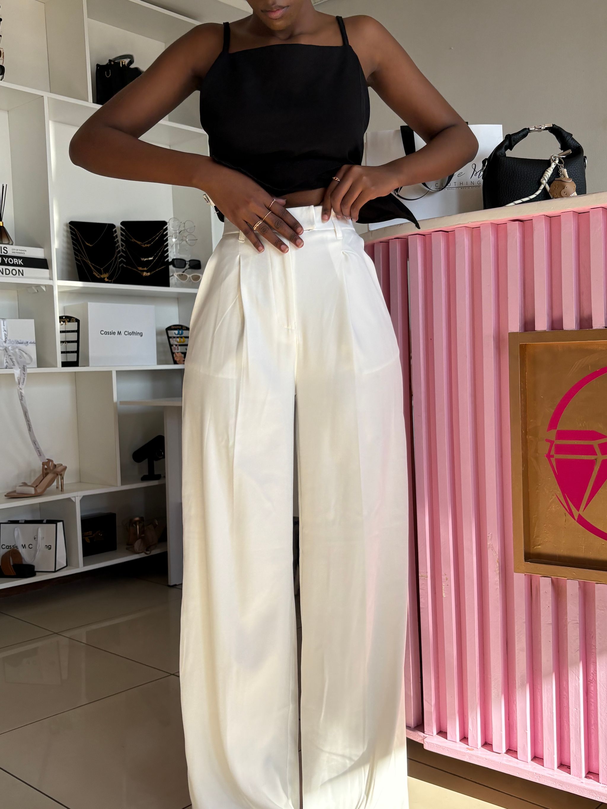 Wideleg formal pants_2