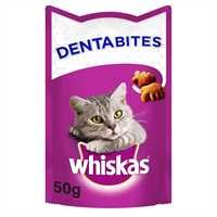 Whiskas Dentabites Cat Treats - Chicken - 50g_0