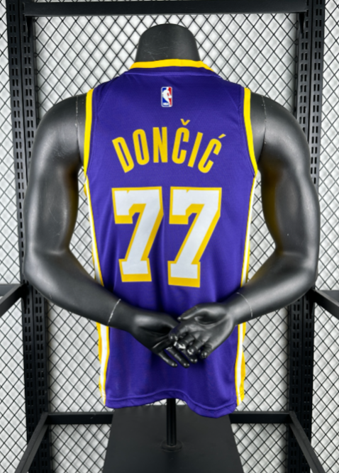 Camiseta Luka Dončić Los Angeles Lakers_3