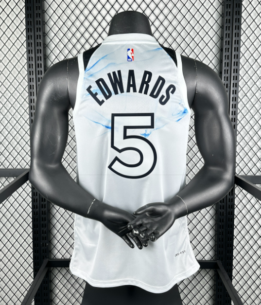 Camiseta Anthony Edwards Minnesota Timberwolves_1