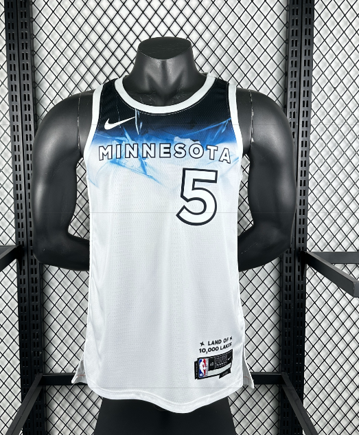 Camiseta Anthony Edwards Minnesota Timberwolves_0
