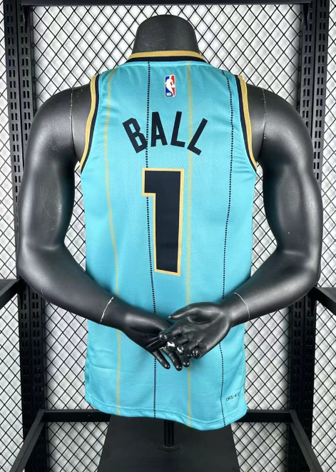 Camiseta Lamelo Ball Charlotte Hornets_3