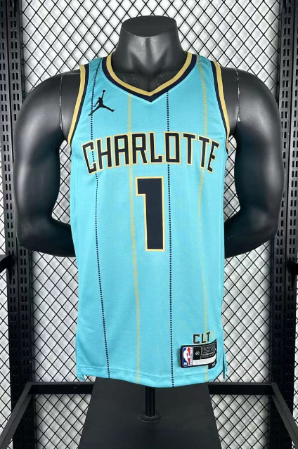 Camiseta Lamelo Ball Charlotte Hornets_0