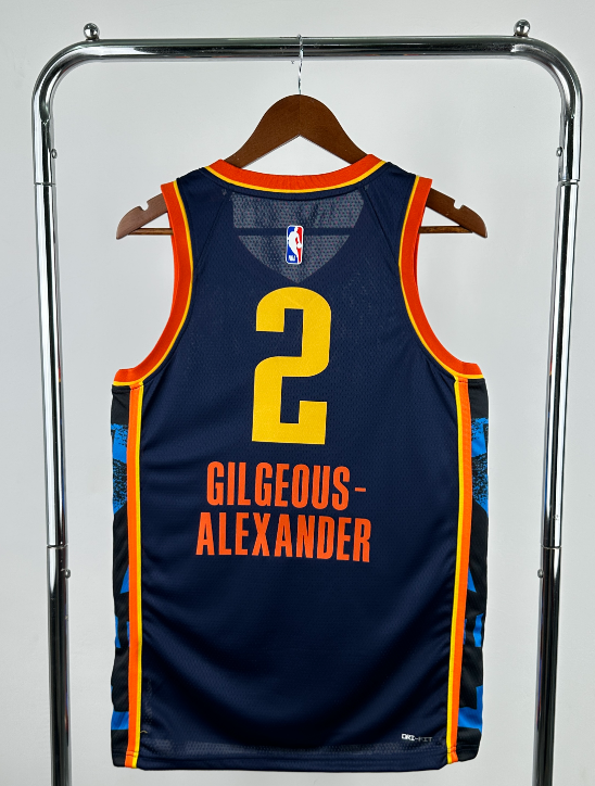 Camiseta Shai Gilgeous-Alexander Oklahoma City Thunder_2