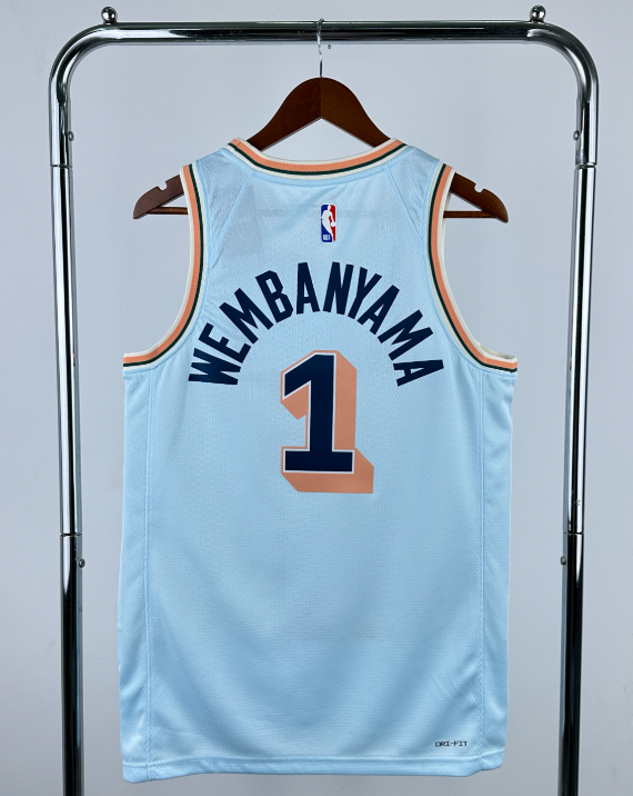 Camiseta Victor Wembanyama San Antonio Spurs_2