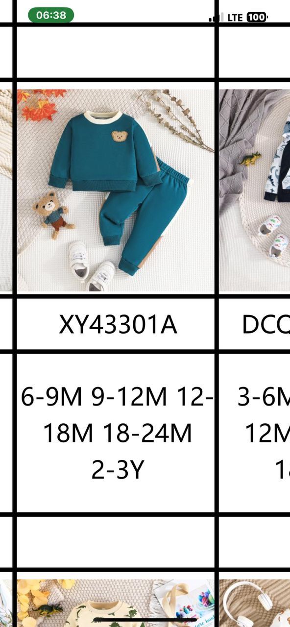 8 pieces of hoodie suits catalog _2