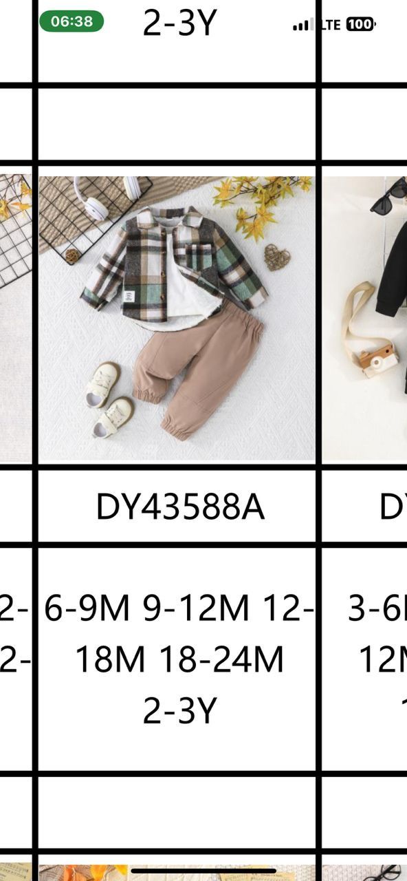8 pieces of hoodie suits catalog _1