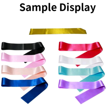 Personalised Satin Sash_1