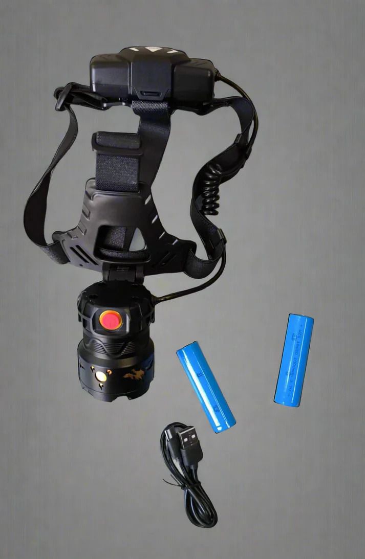 High Power Tactical Multiple Mode Headlamp with Zoom (10007621)_0