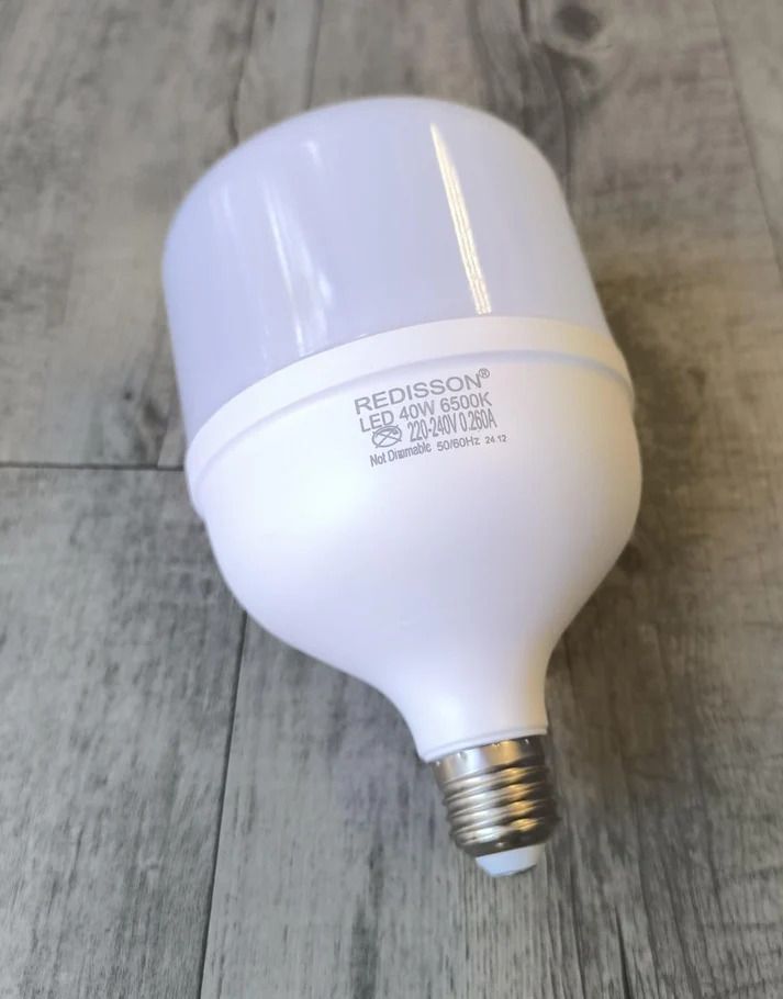 REDISSON 220v AC 40Watt E27 (Screw Type) 6500K Cool White LED Bulb (10007623)_3