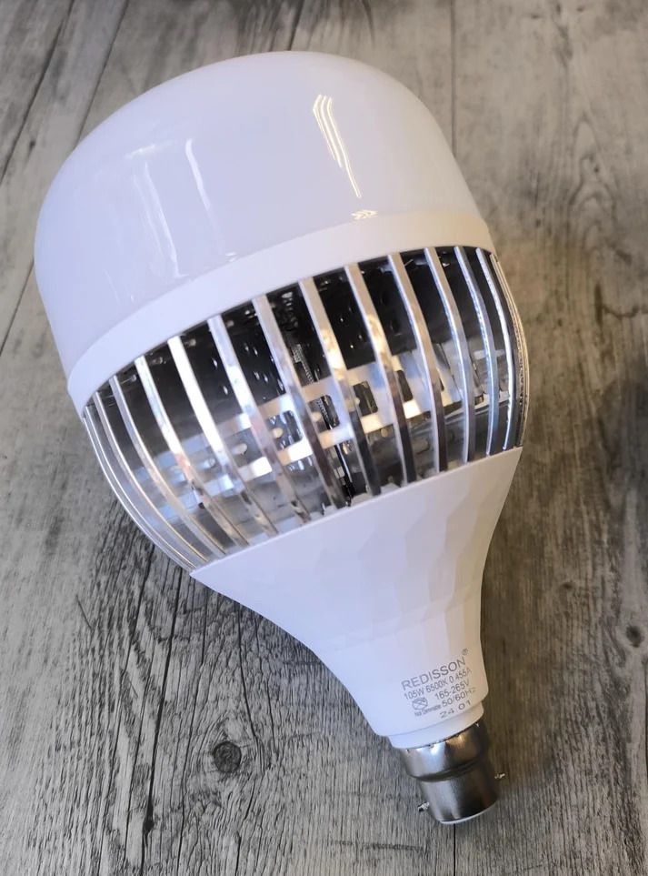 REDISSON B-Series GFS 220v AC 105Watt B22 (Push and Twist Type) 6500K Cool White LED Bulb (10007625)_3