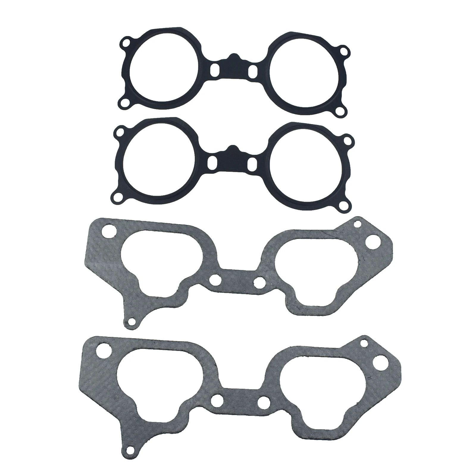 4Pc Upper & Lower TGV to Intake Manifold Gaskets Set for Subaru Impreza WRX/STi, Forester XT etc (10007467)_0