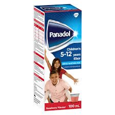 بانادول شراب اطفال5-12ازرق100ملى (panadol children syrup)_0