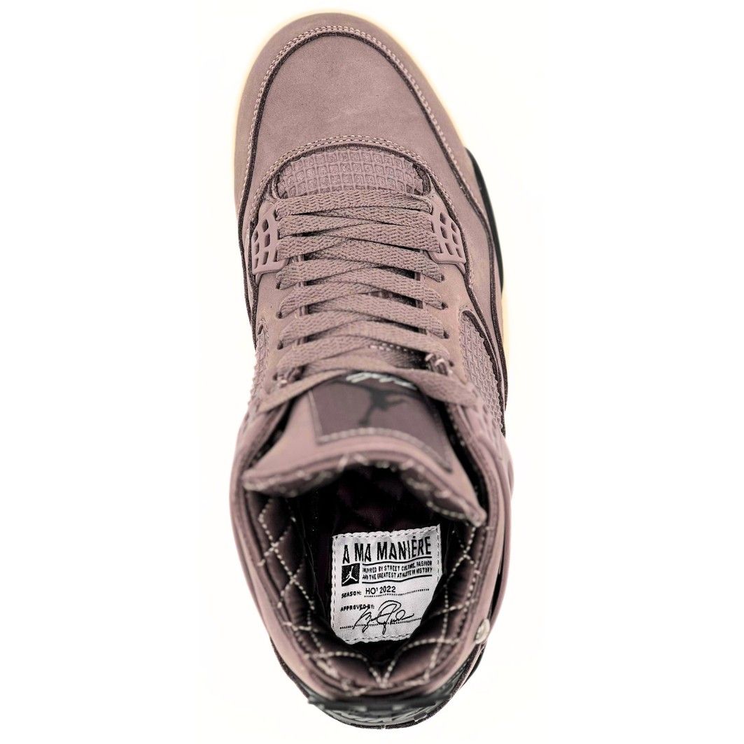 AIR JORDAN 4 RETRO DARK PURPLE/BLACK-WHITE_5