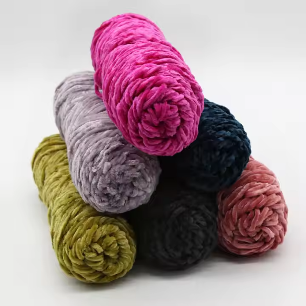 5mm 100g Chenille Yarn_0