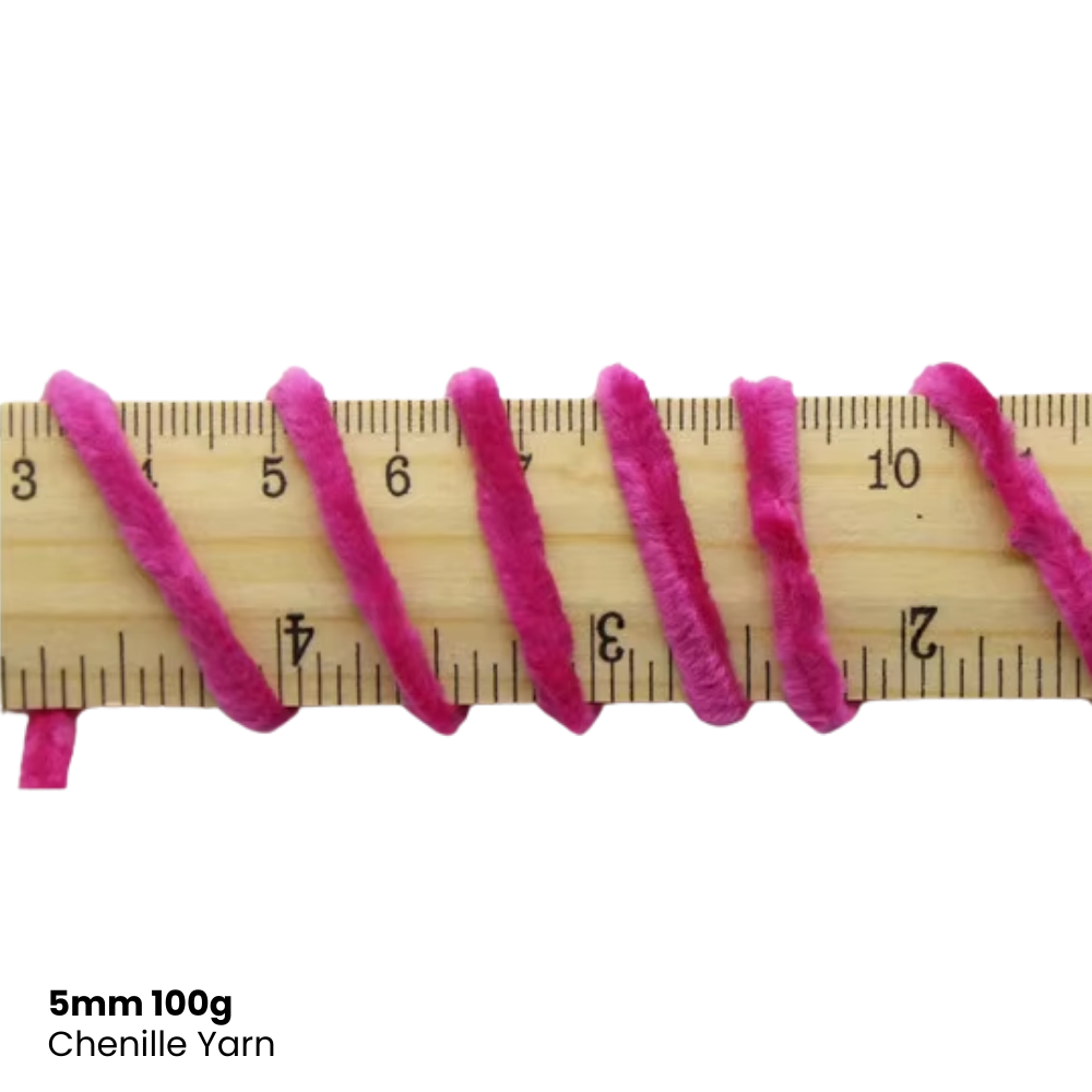 5mm 100g Chenille Yarn_1