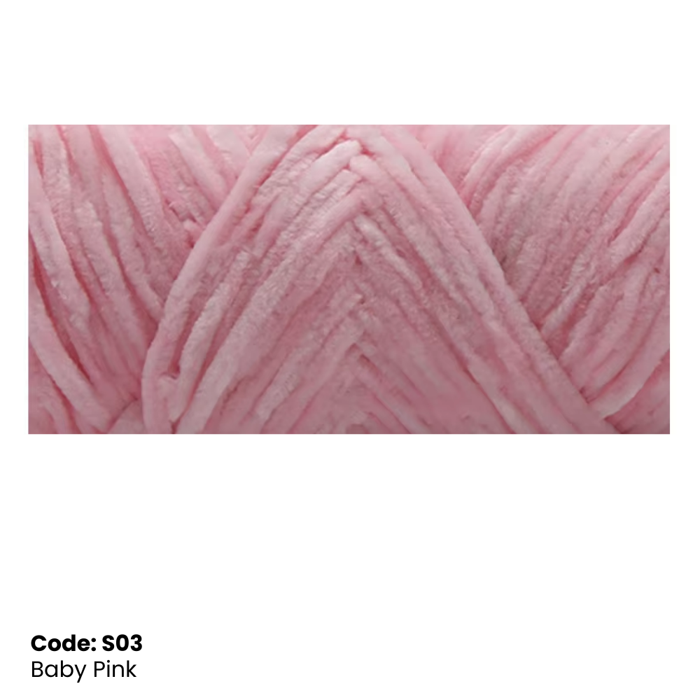 5mm 100g Chenille Yarn_5