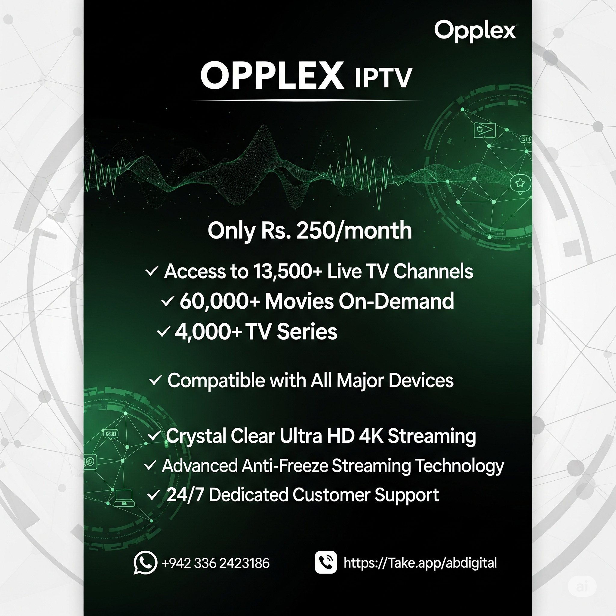 Opplex IPTV 1Month Plan_0