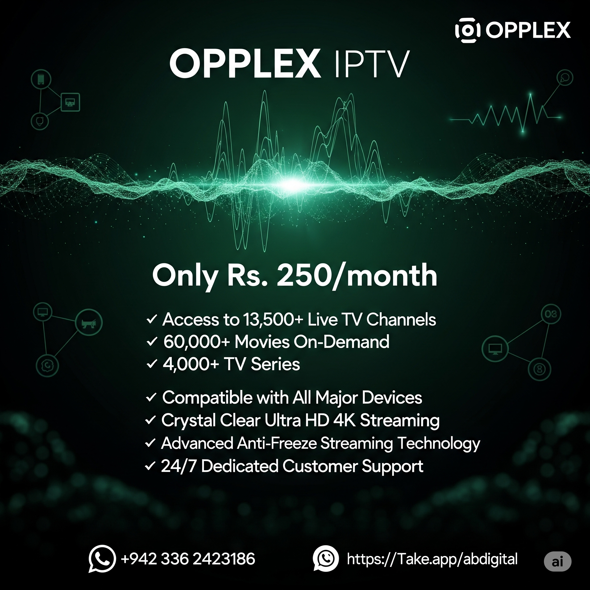 Opplex IPTV 1Month Plan_0