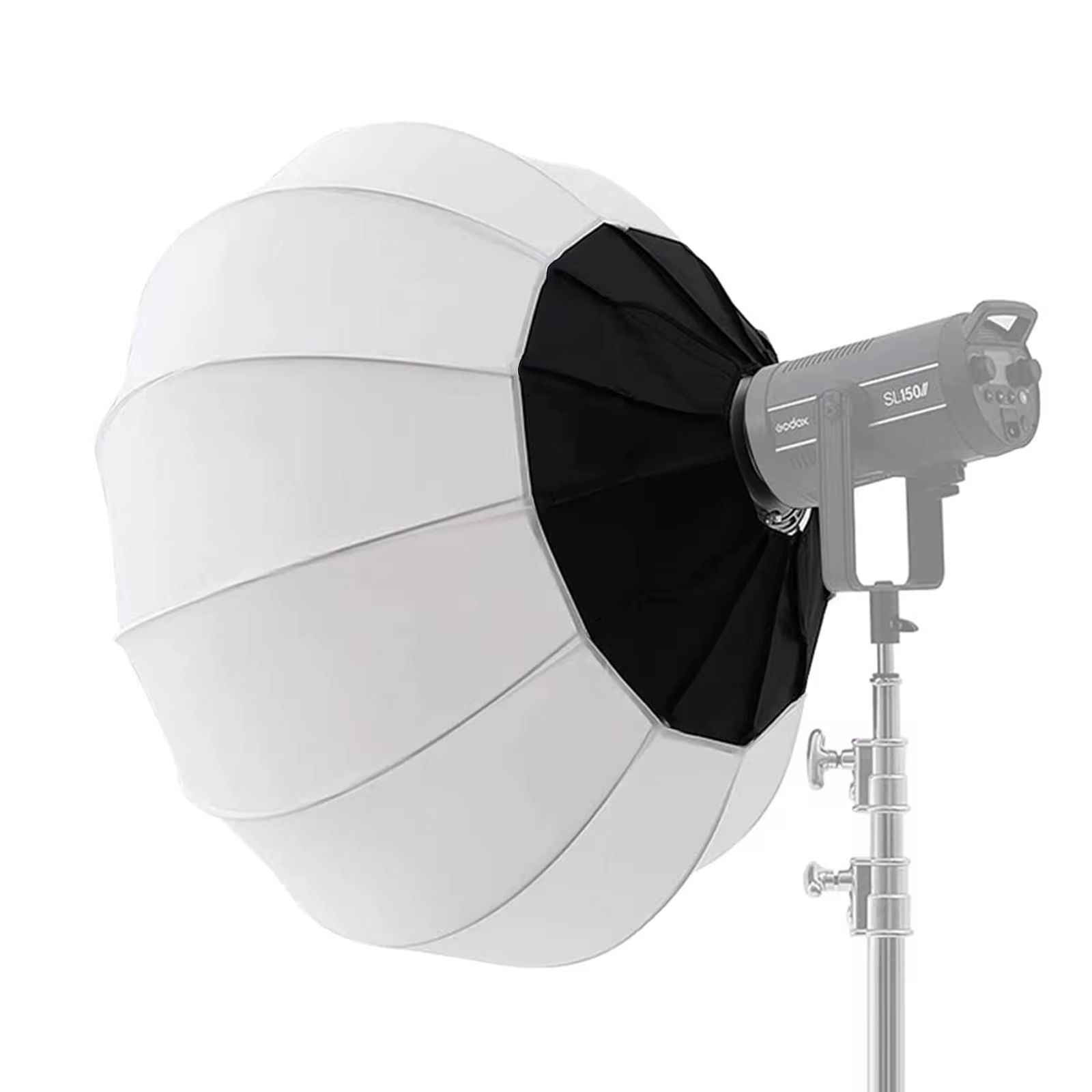 Factory Supplier 65cm plastic Softbox Soft Light Modifier Foldable Portable Ball Shape Lantern Softbox for Strobe Flash Light_2