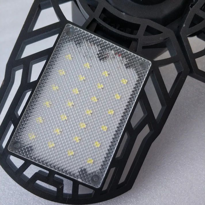 Solar Rechargeable 40W Pure White 104 LED Folding/Deformable Ceiling Light Bulb (10003971)_11