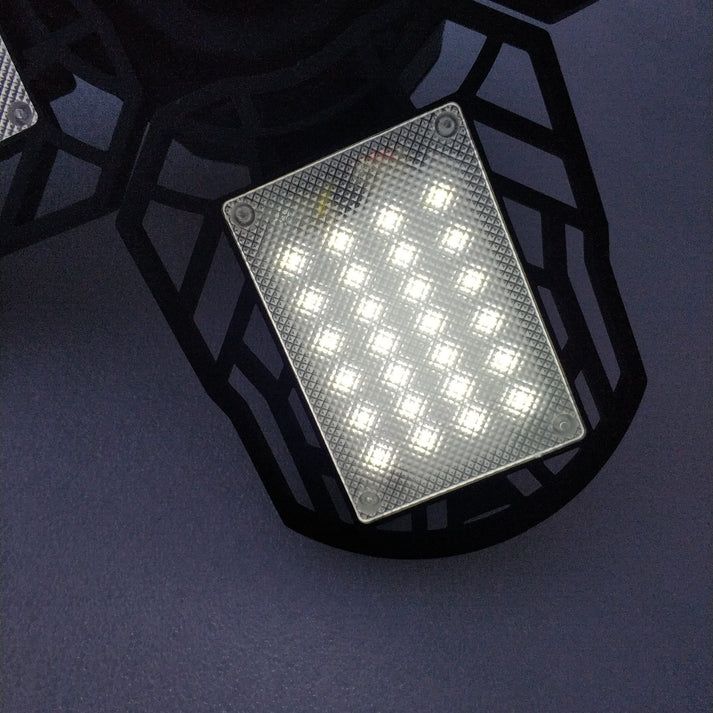 Solar Rechargeable 40W Pure White 104 LED Folding/Deformable Ceiling Light Bulb (10003971)_12