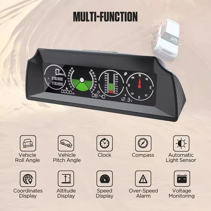 Autool 4×4 X90 GPS Car Slope Meter - Real-Time Slope Measurement Tool for Off-Roading Adventures (10005706)_1