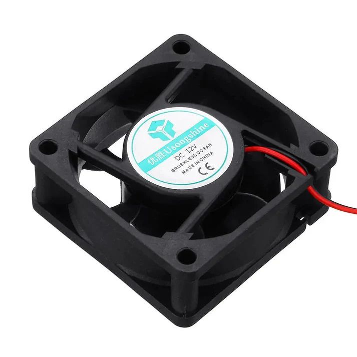 12v 50x50x10mm DC Brushless Cooling Fan with Cable (10007559)_0