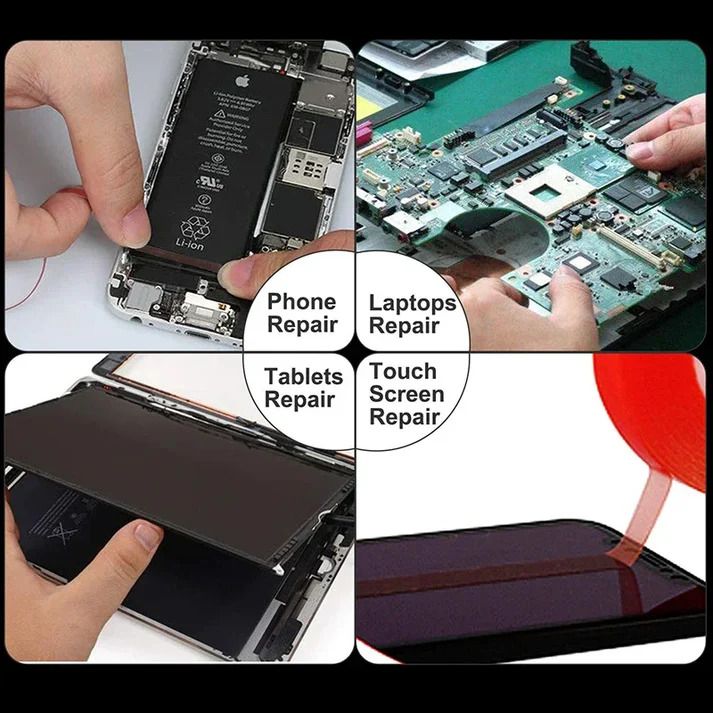 5m Double Sided Adhesive Tape Heat Resistant High Adhesion Transparent PET Tape For DIY Crafts Cell Phone Touch Screen Repair_5