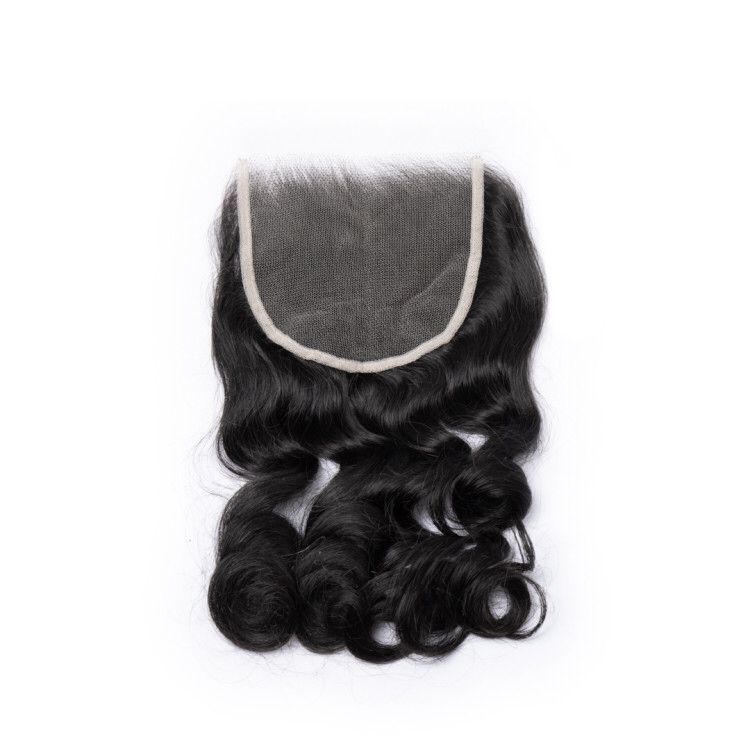 5x5HD Closure Cheveux Bouclées _1