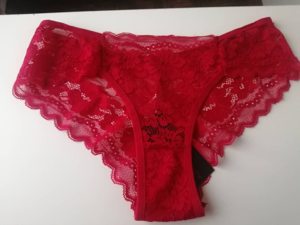 Red Lace pant_0