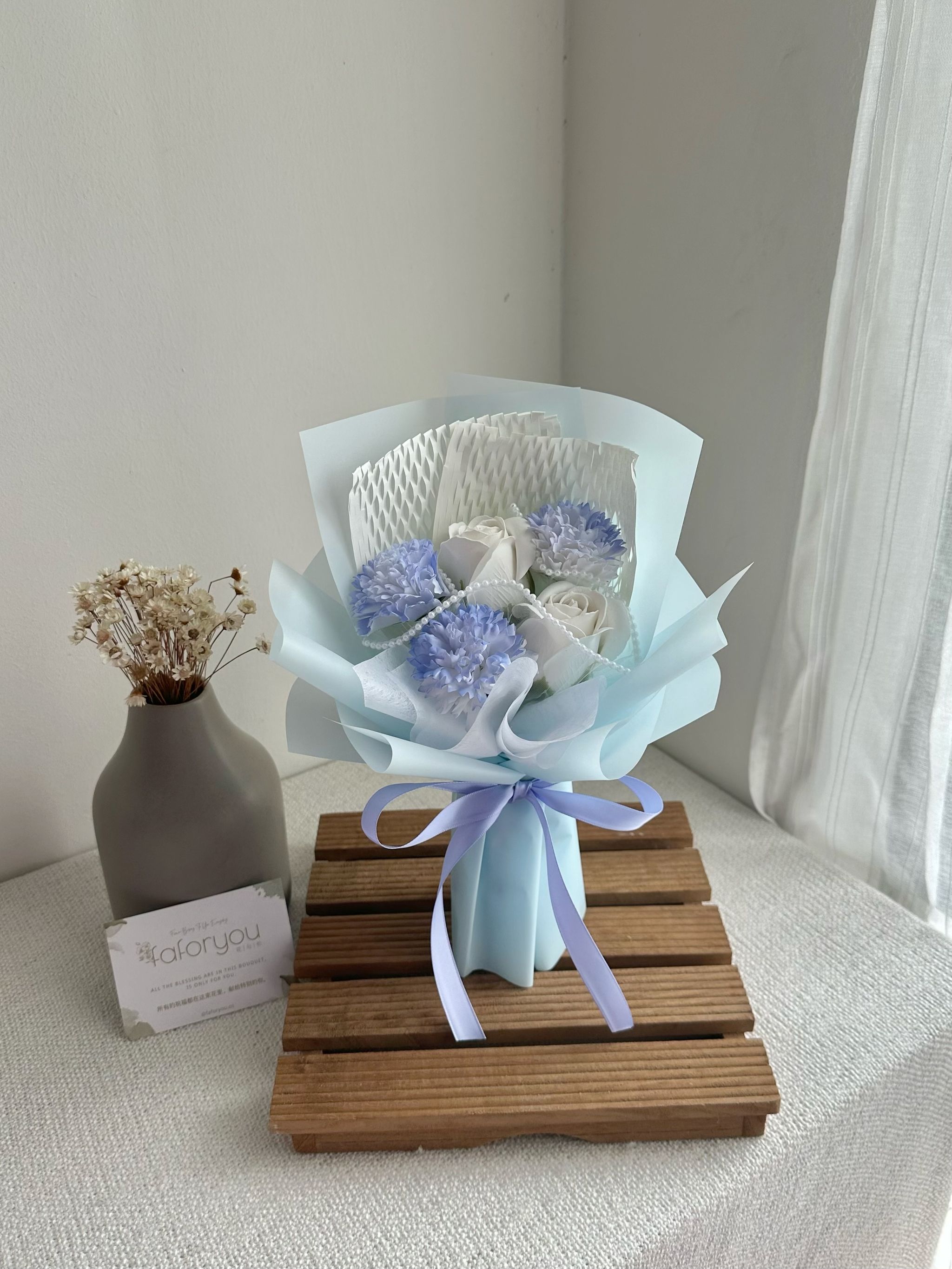 Mother’s Day Carnation Soap Flower Bouquet _7