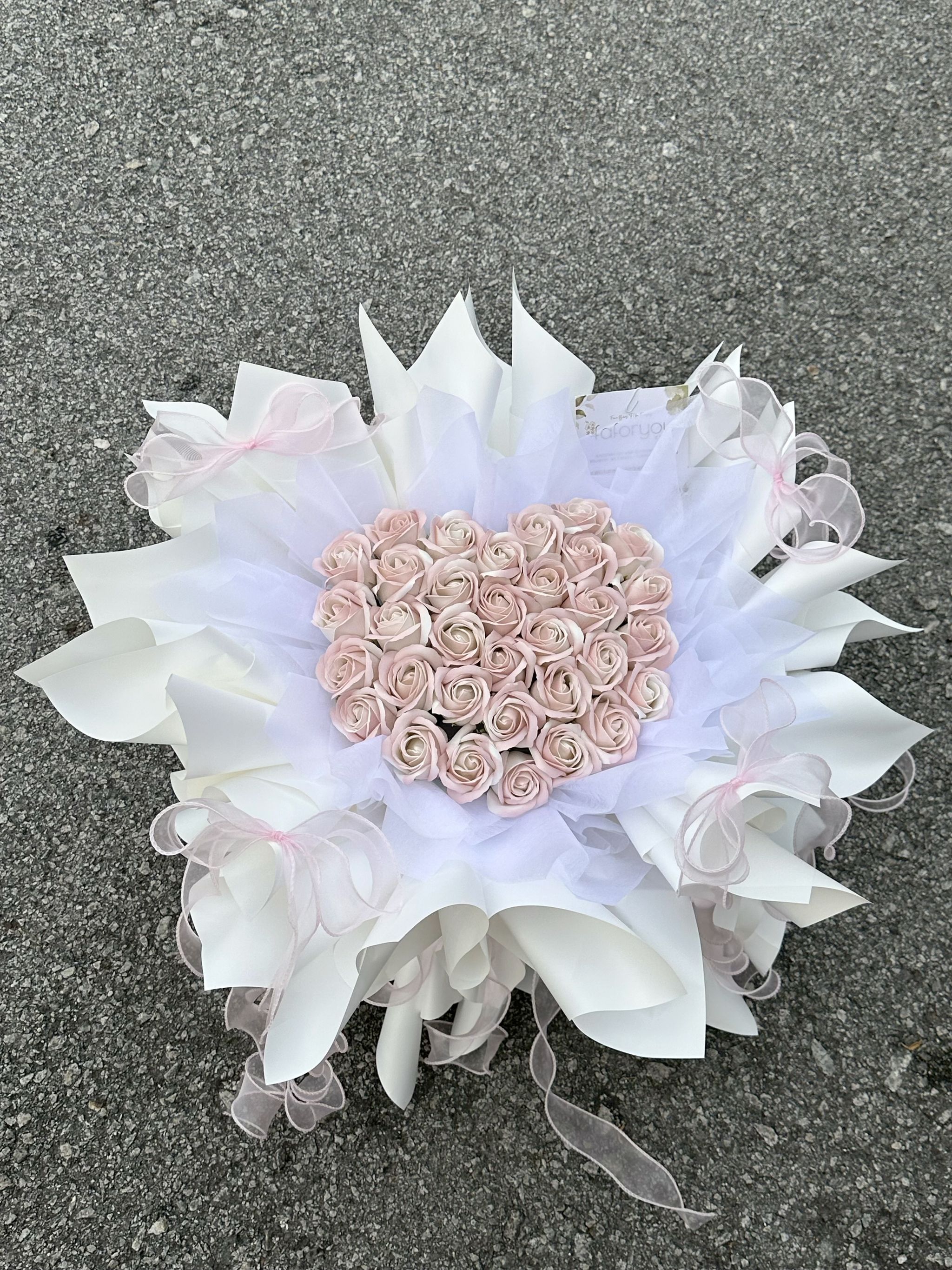 33 stalk Soap Rose Bouquet _1