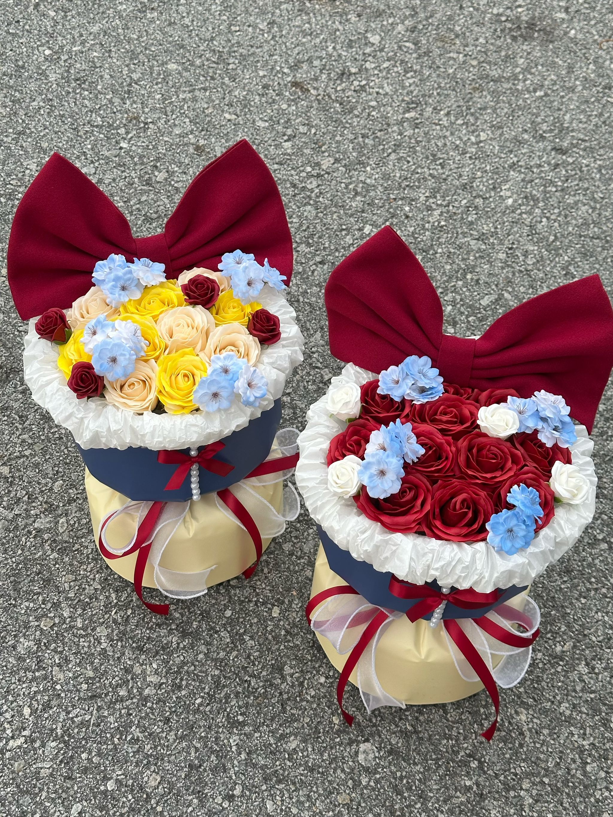 Snow White Round Bouquet  _1