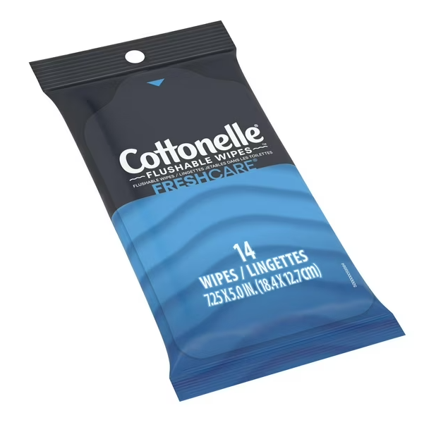 Cottonelle Fresh Care On-The-Go Flushable Wet Wipes_0
