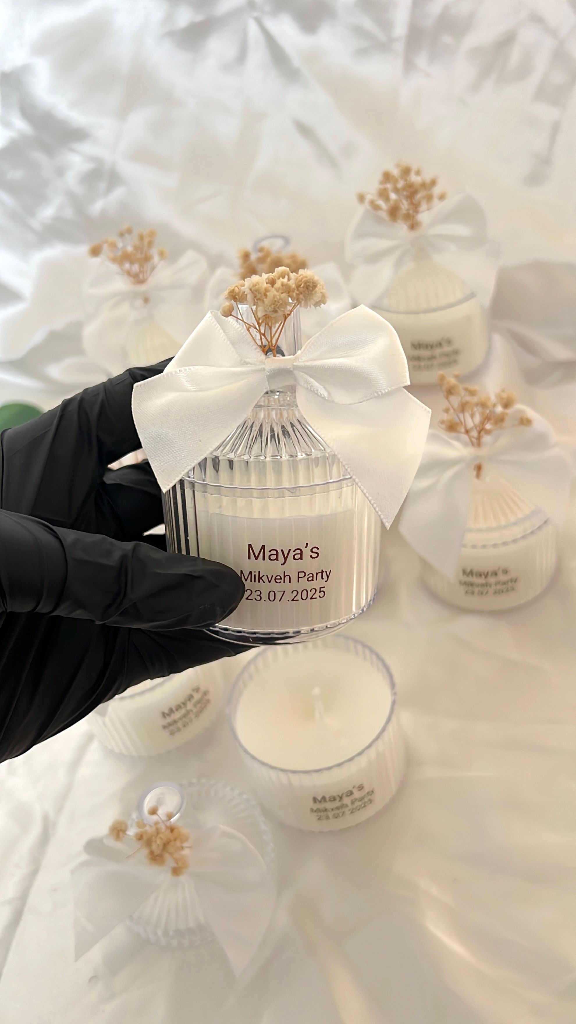 נר בצנצנת זכוכית _14