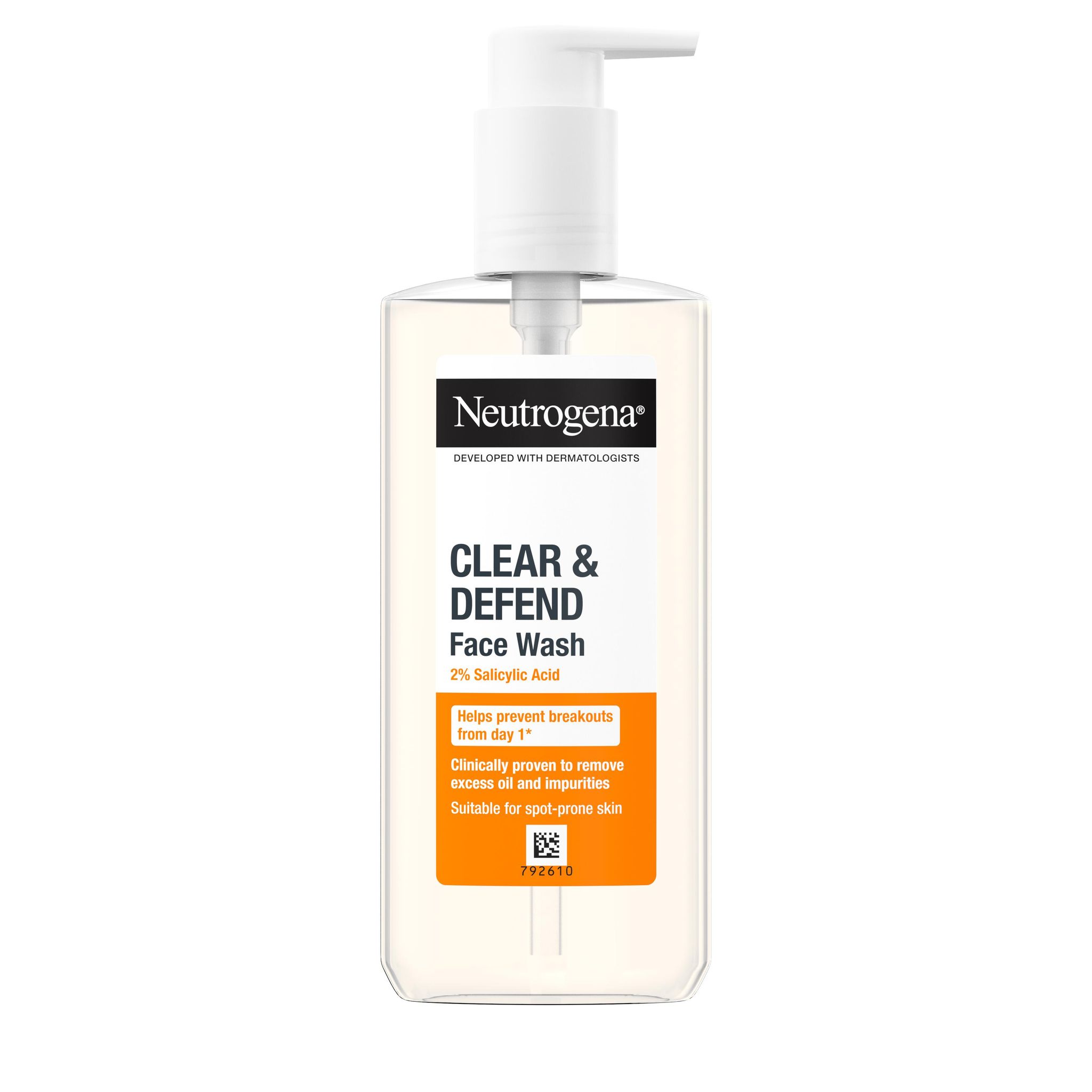 للتحكم بحبوب التوتر غسول للوجه NEUTROGENA 2% SALICYLIC ACID_0