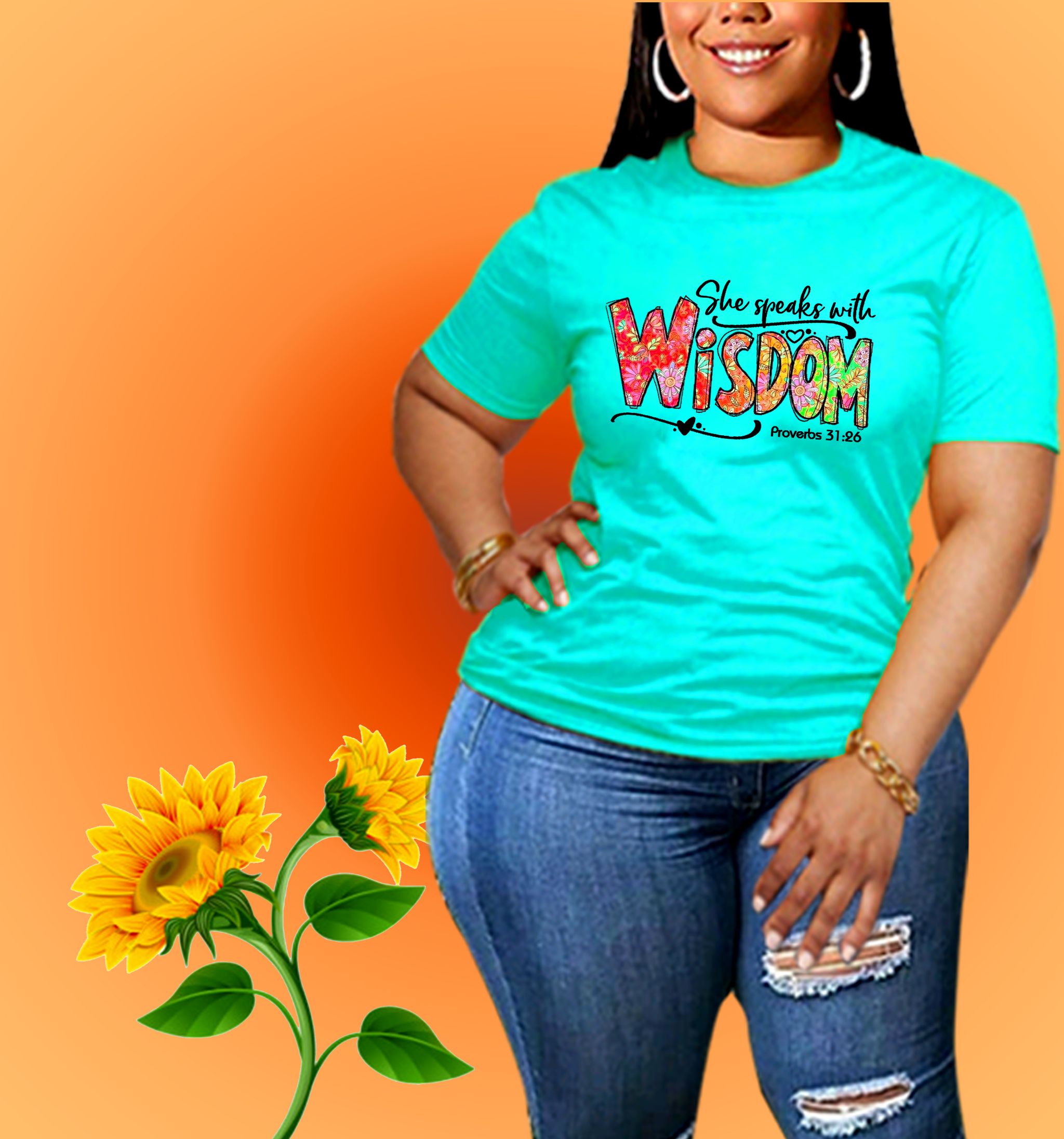 ✨ She Speaks with Wisdom – Proverbs 31:26 Inspirational T-Shirt for Women_8