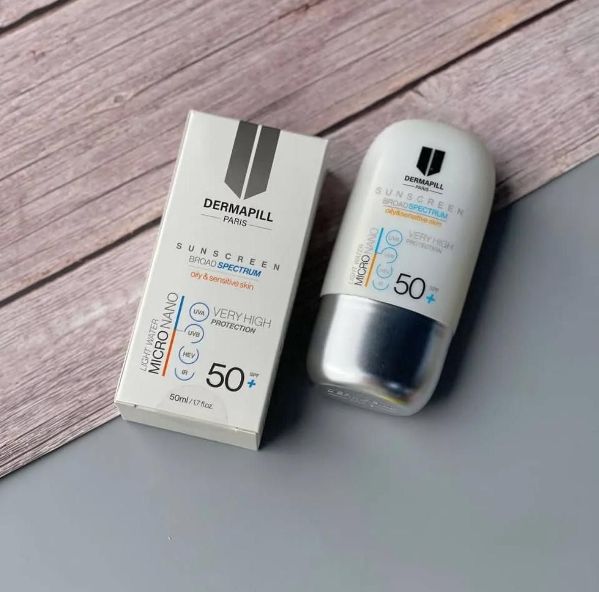 واقي شمس ديرمابل مايكرو نانو للبشرة الدهنية و الحساسة DERMAPILL MICRONANO SUNSCREEN OILY&SENSITIVE SKIN	_0
