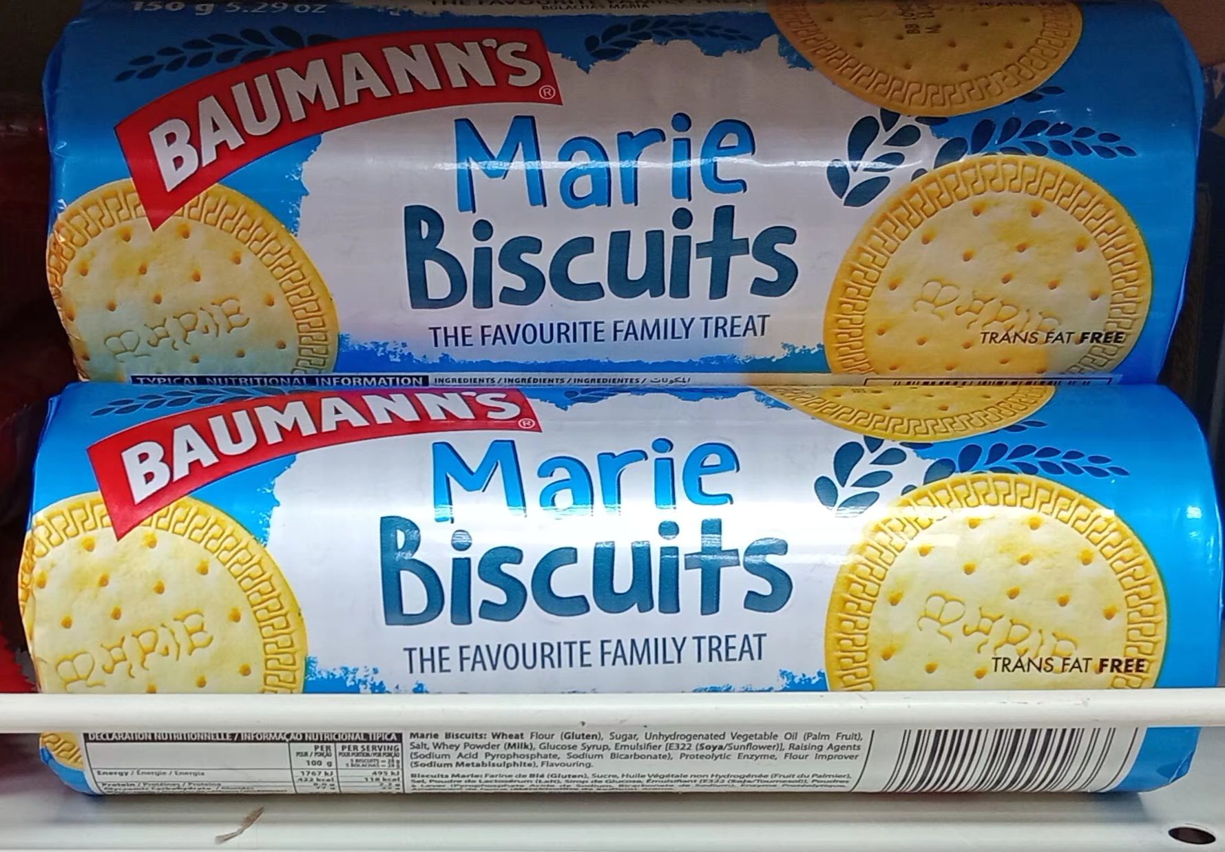 Baumann’S Bisc. Marie 150gr _0