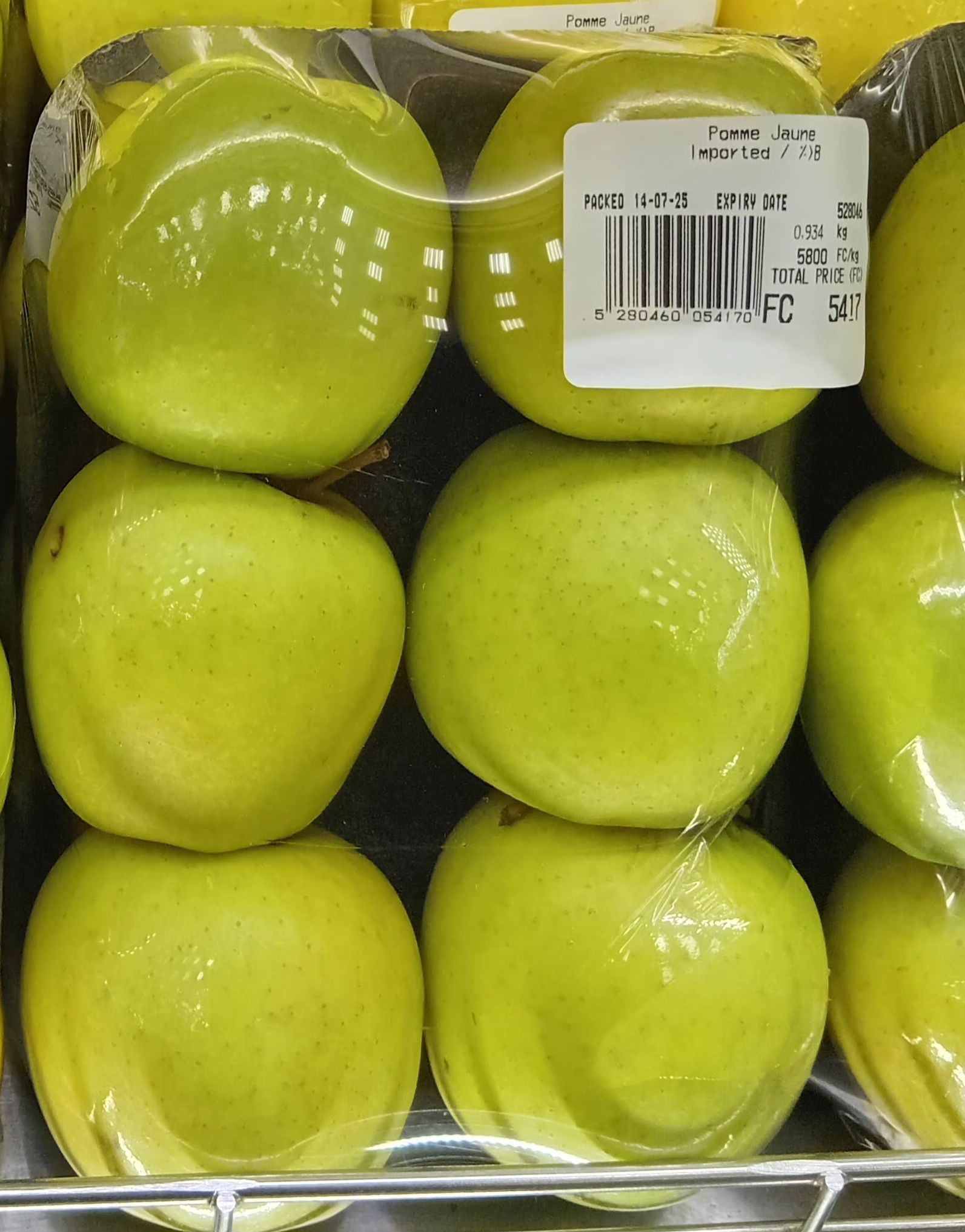 Pomme Jaune 0.934kg _0