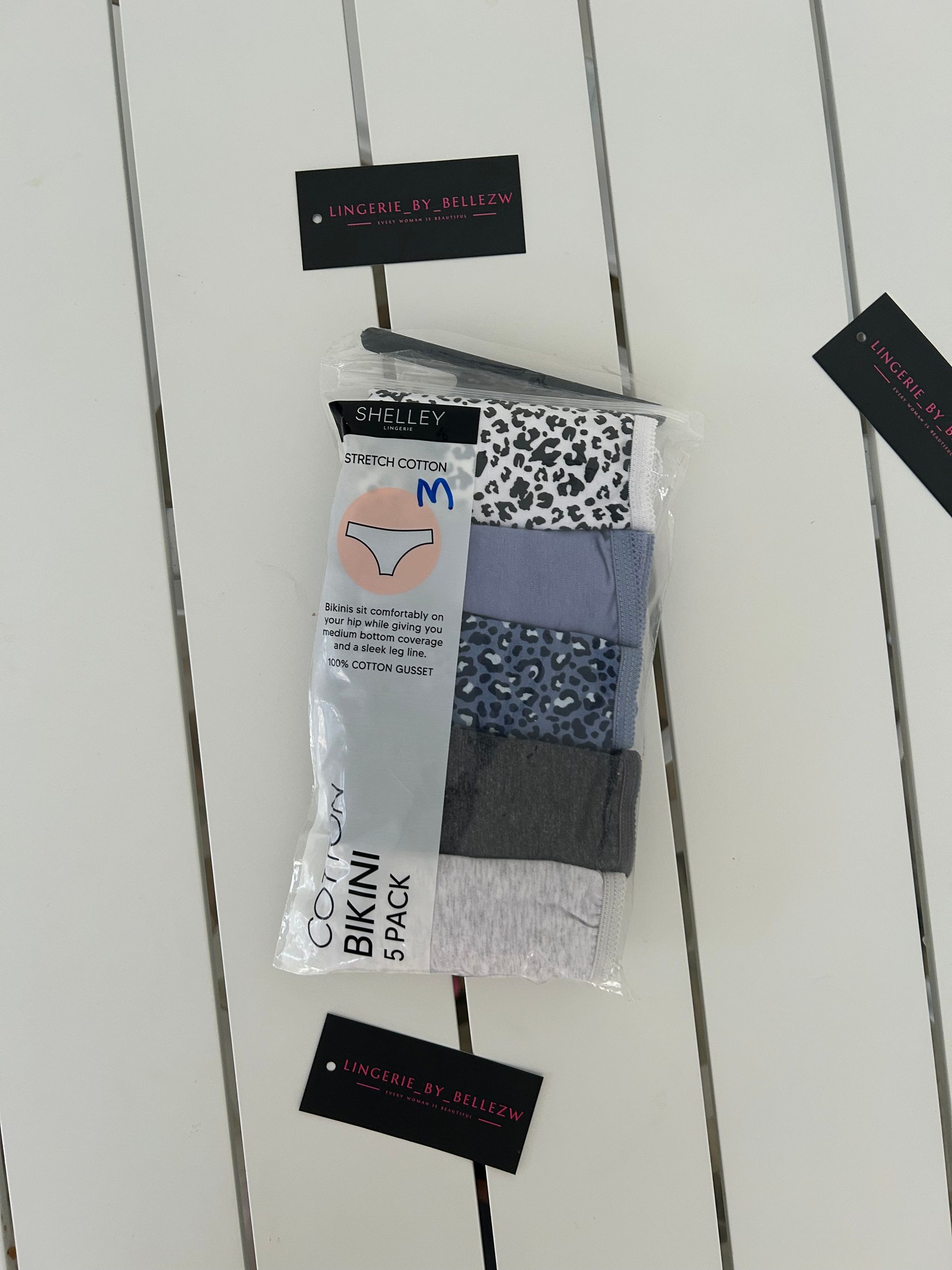 Shelley Cotton Bikini panties pack of 5_2