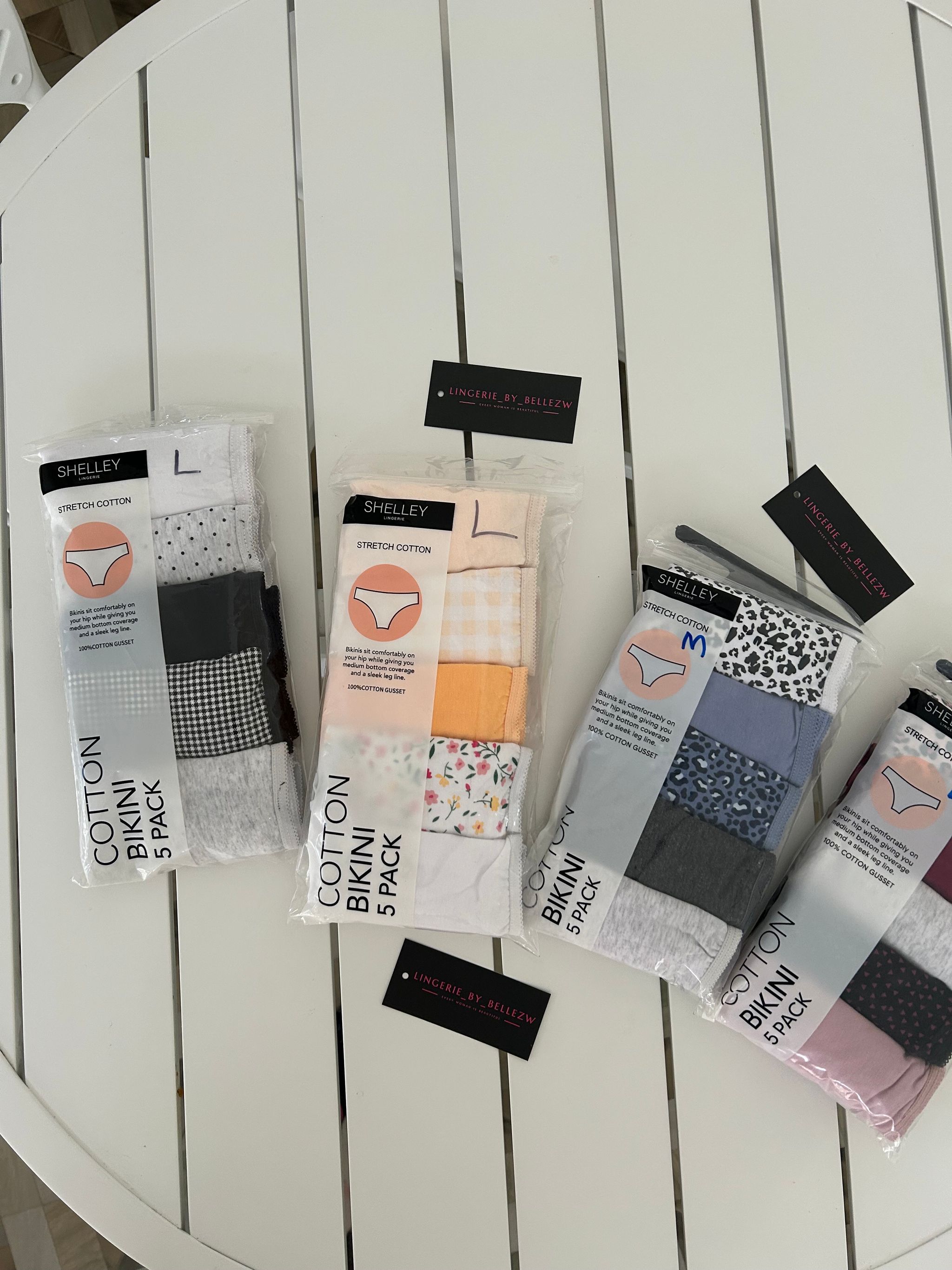 Shelley Cotton Bikini panties pack of 5_0