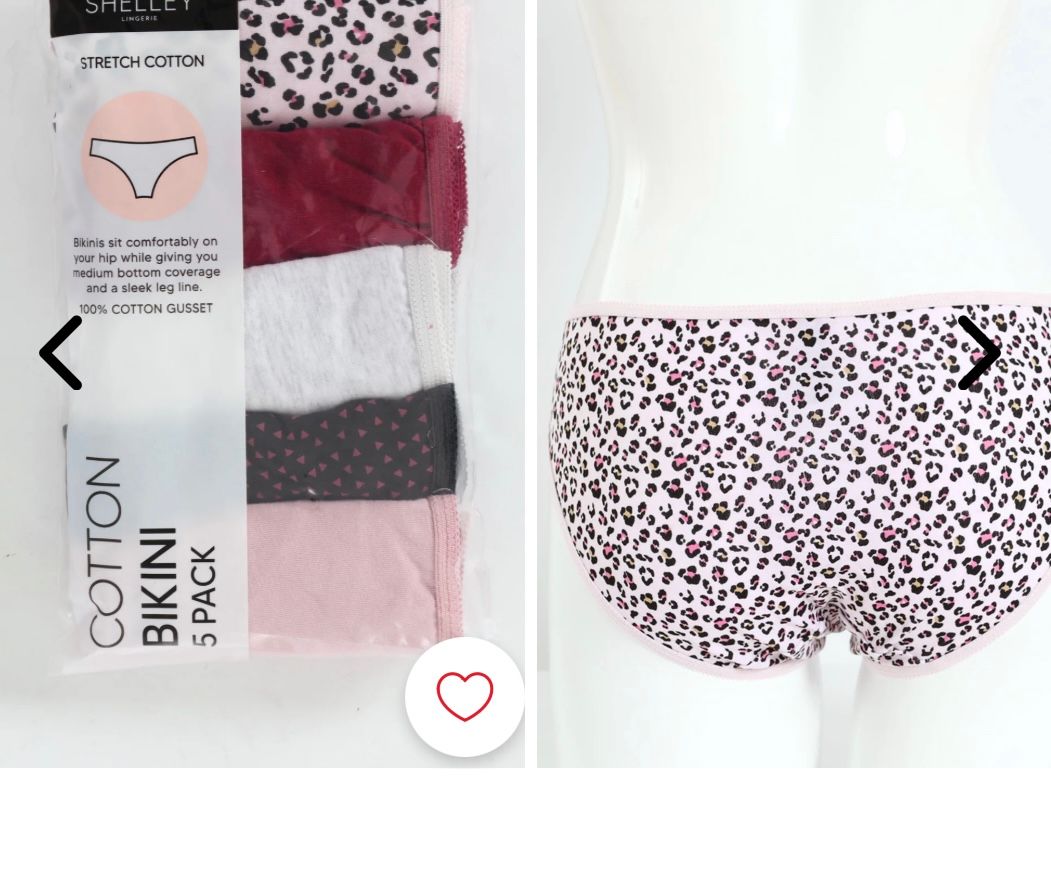 Shelley Cotton Bikini panties pack of 5_3