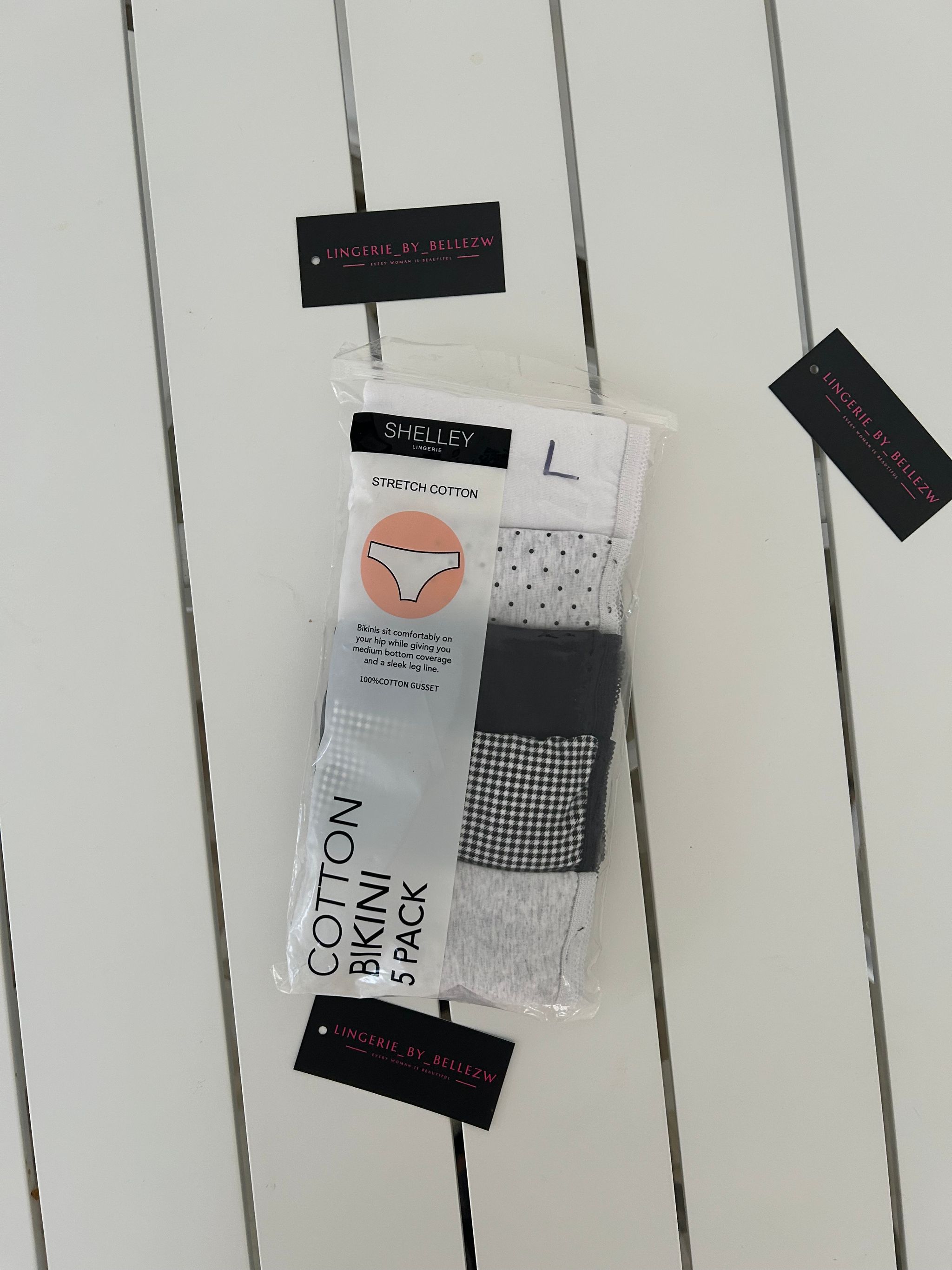 Shelley Cotton Bikini panties pack of 5_4