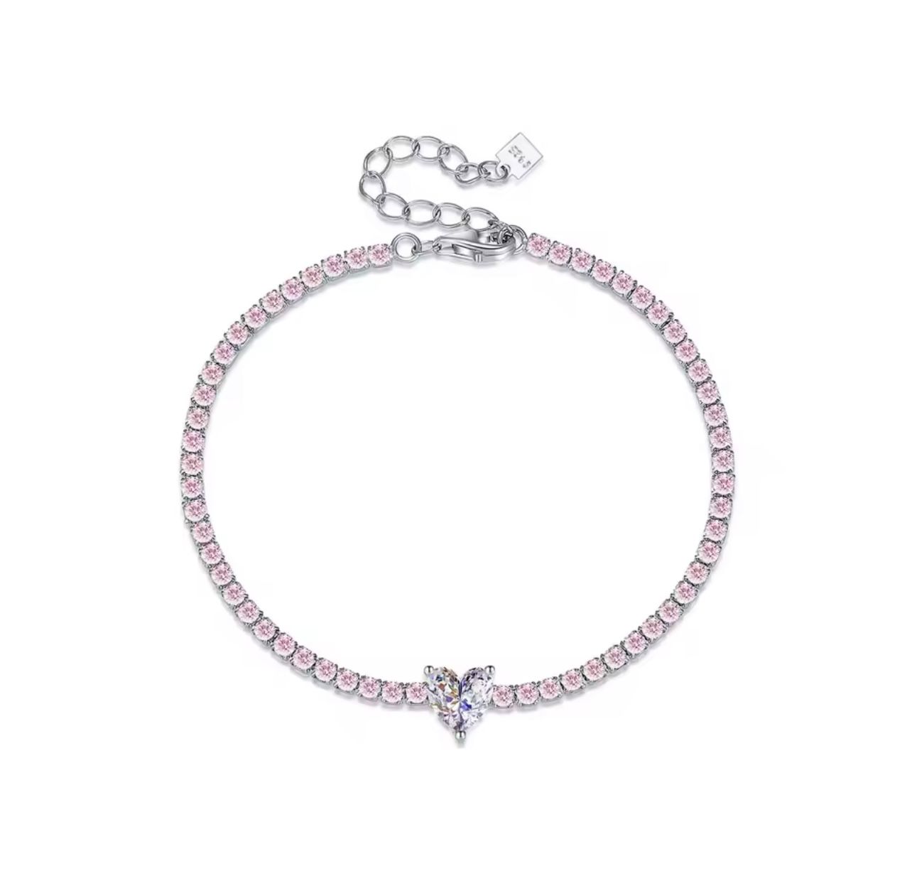 Pink heart tennis _0