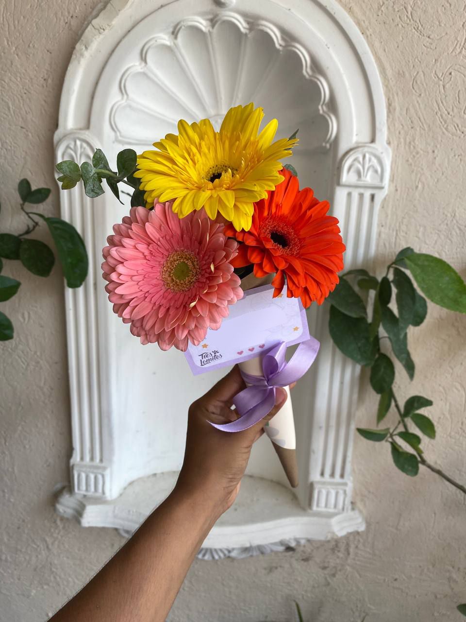 Cono de gerberas_1