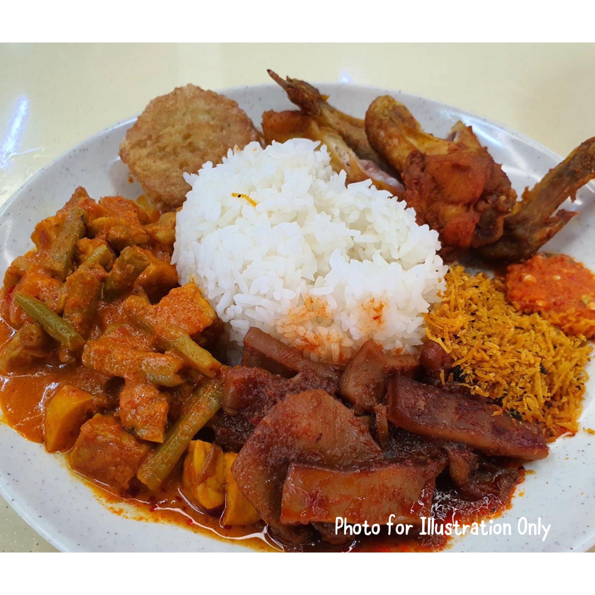 Nasi Sambal Goreng (Ayam Rendang)_0