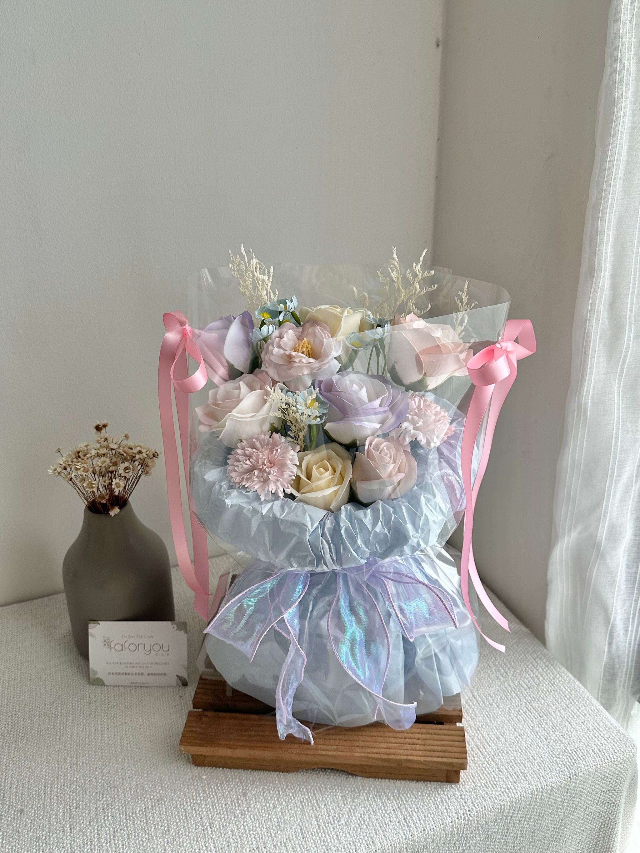 Soap Flower Mixed Bouquet ( Mix Color )_2